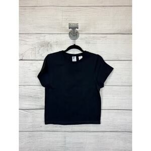 Old Navy Plus Size Black Exhale Seamless Fitted Ribbed Short Sleeve Top Size 3X